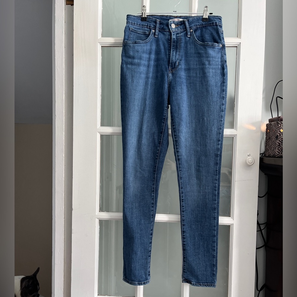 Levi’s high rise skinny jeans